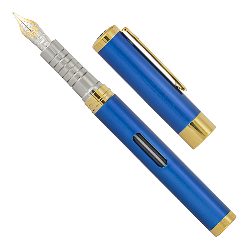 Diplomat Nexus Fountain Pen Blue 14K Nib