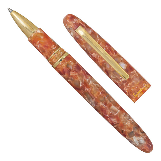 Esterbrook Estie Rollerball Petrified Forest Gold Trim