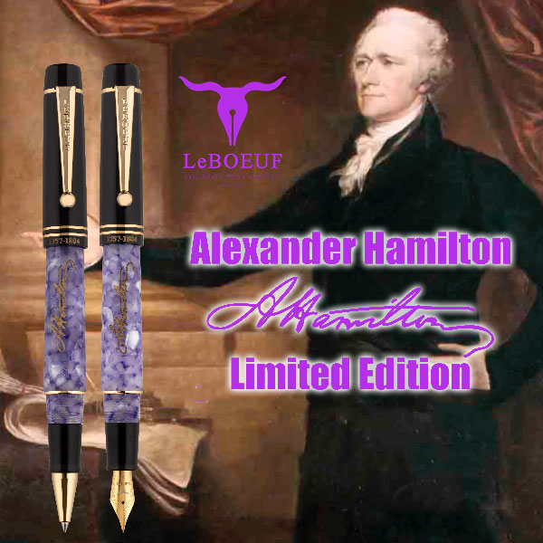 LeBOEUF Limited Edition Icon Hamilton Fountain Pen
