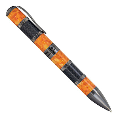 Monteverde Regatta Sport Ballpoint Orange and Carbon Fiber