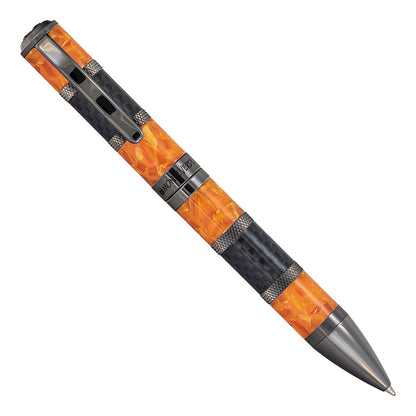 Monteverde Regatta Sport Ballpoint Orange and Carbon Fiber