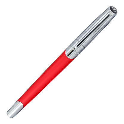 ST Dupont Defi Millennium Fountain Pen Red Medium Nib