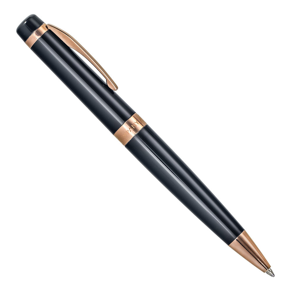American Pen Company Independence Twist-Top Ballpoint Rose Gold Tone Trim