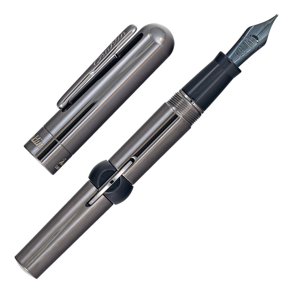Conklin Limited Edition Crescent Gunmetal Fountain Pen