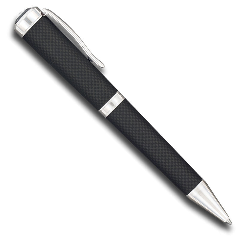 5280 Aspen Ballpoint Carbon Fiber with Rhodium Trim