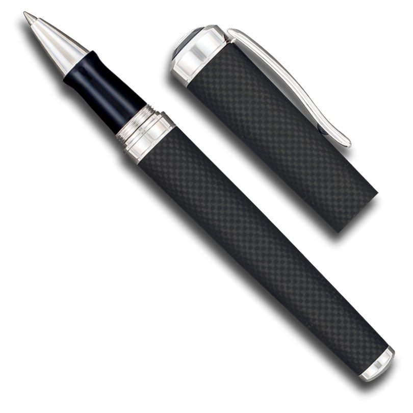 5280 Aspen Rollerball Carbon Fiber with Rhodium Trim