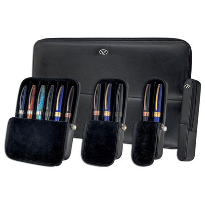 Visconti Leather 12 Pen Case