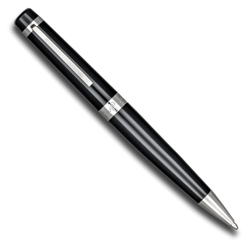 American Pen Company Independence Twist-Top Ballpoint Silver Tone Trim