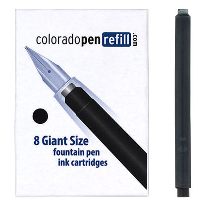 Colorado Pen Giant Size Ink Cartridge (8 per box)