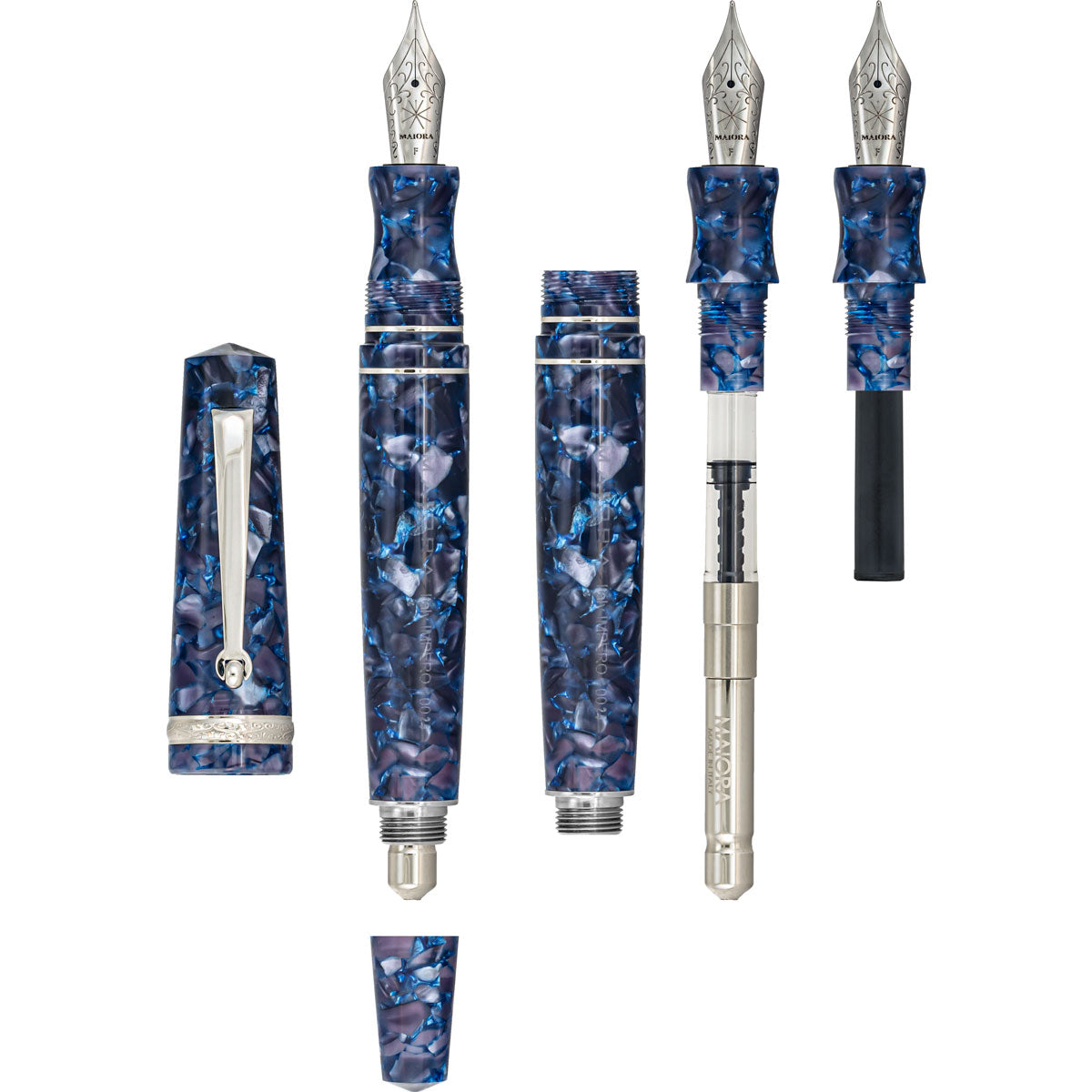 Maiora Aventus Empire Blue Fountain Pen