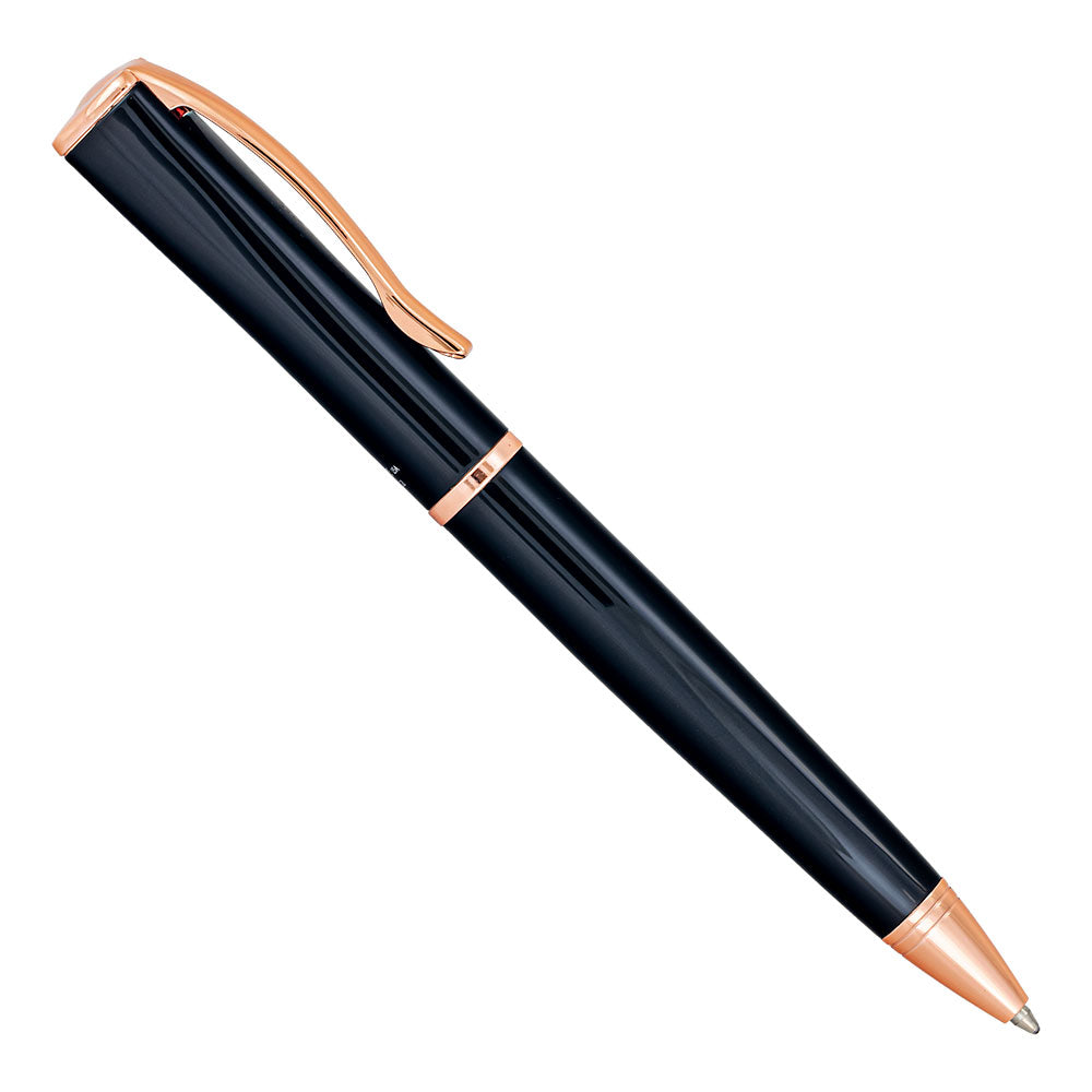 Monteverde Impressa Ballpoint Black and Rose Gold