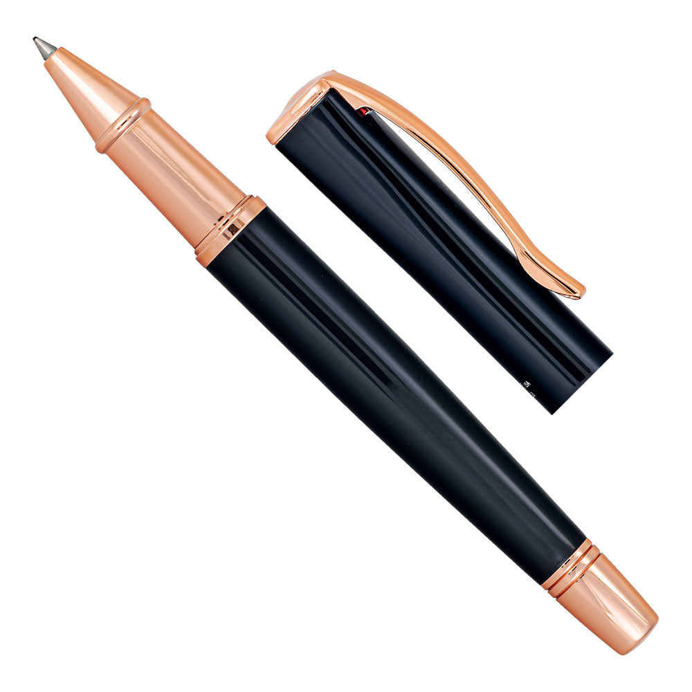 Monteverde Impressa Rollerball Black and Rose Gold