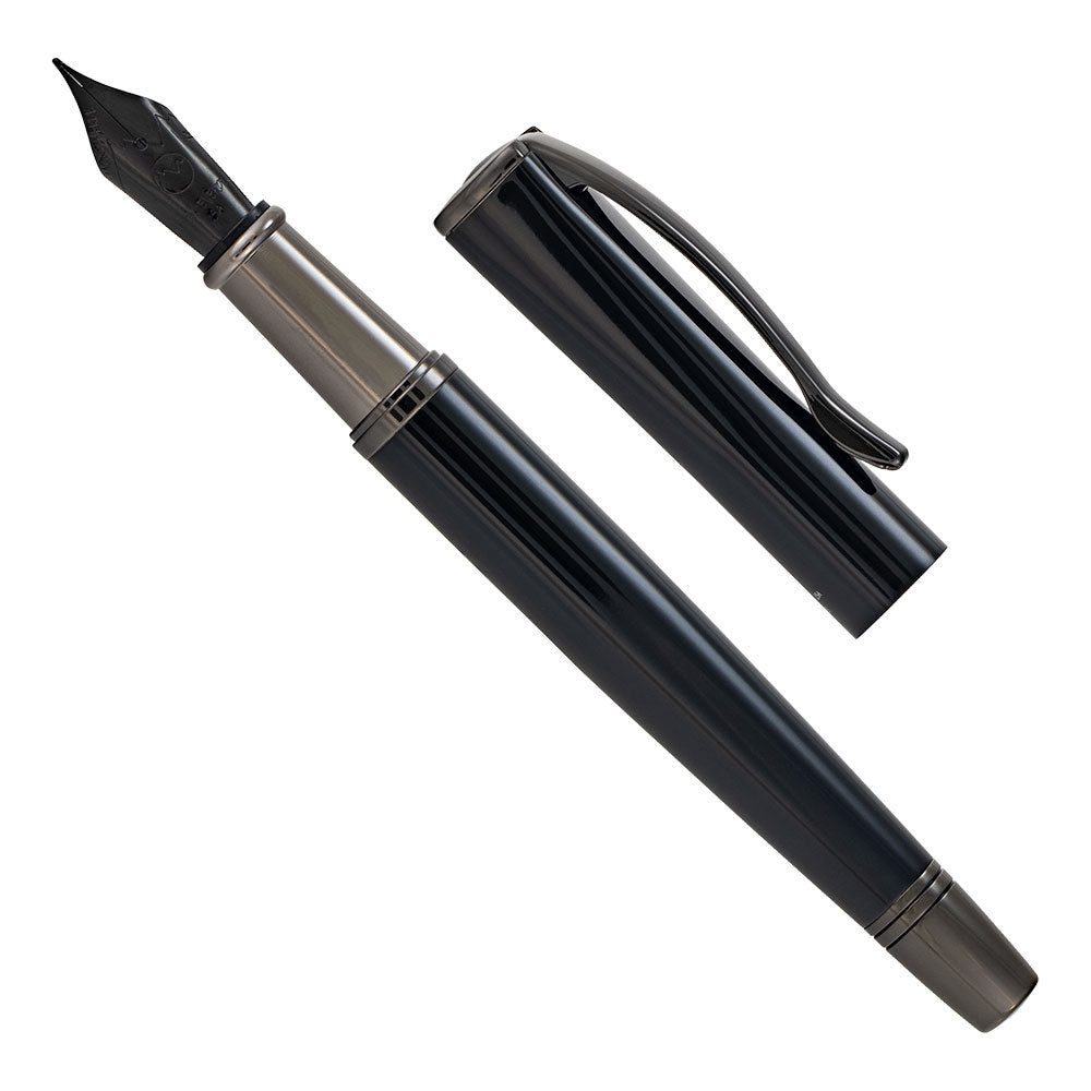 Monteverde Impressa Fountain Pen Black and Gunmetal