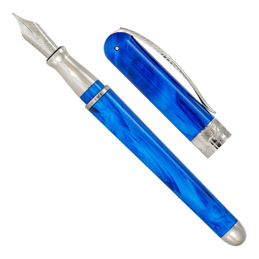Pineider Avatar UR Fountain Pen Neptune Blue
