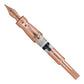 Pineider La Grande Belleza Forged Carbon Rose Gold Fountain Pen 14K Nib