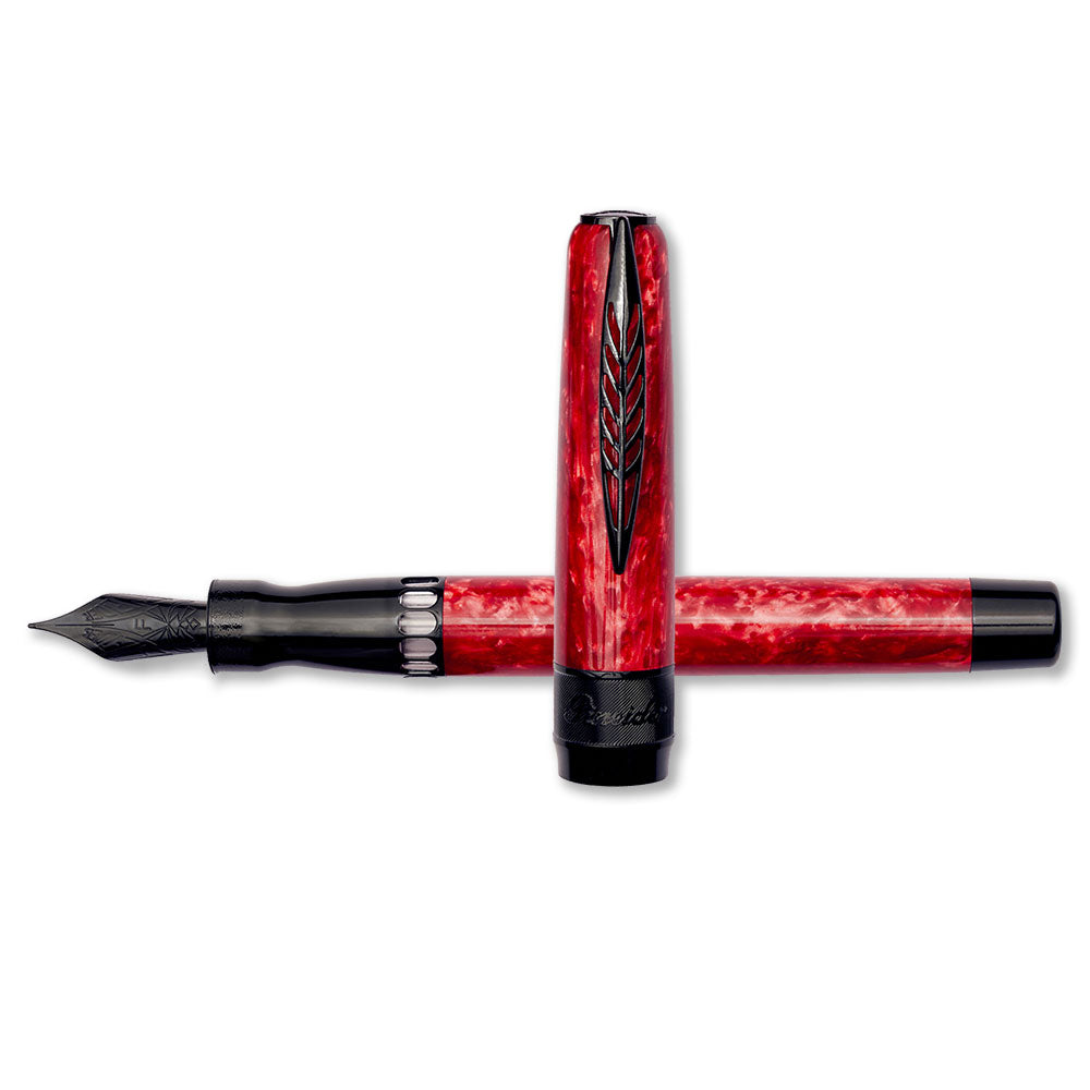 Pineider La Grande Belleza Rocco Red Fountain Pen coloradopen