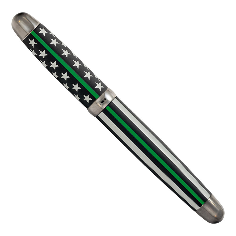 Sherpa Pen Cover Thin Green Line