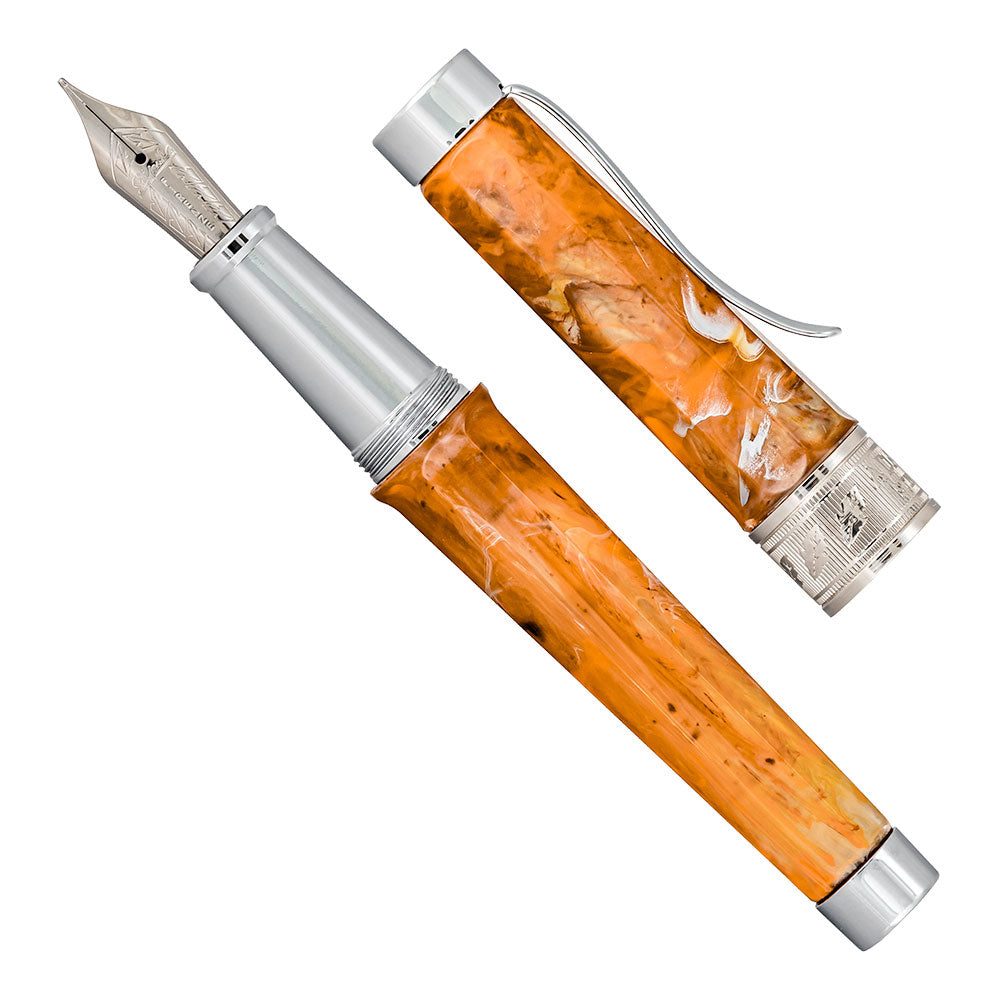 Stipula Adagio Amber Fountain Pen