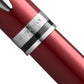 Waterman Expert Lacquer Fountain Pen Red and Palladium