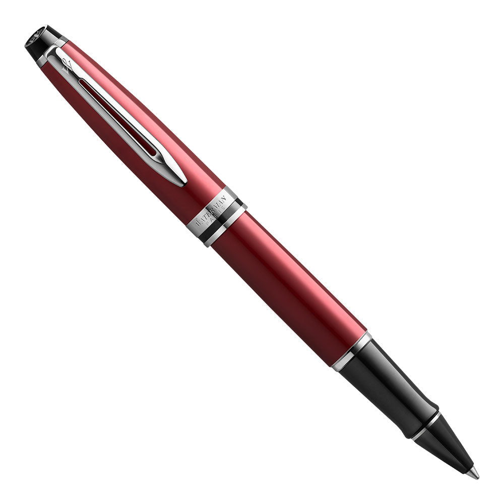 Waterman Expert Lacquer Rollerball Red and Palladium